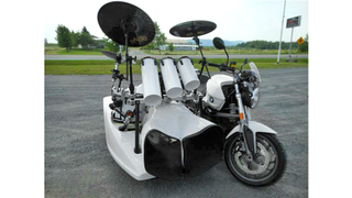 Can You Really Bang Out a Wicked Drum Solo at 65 MPH?
